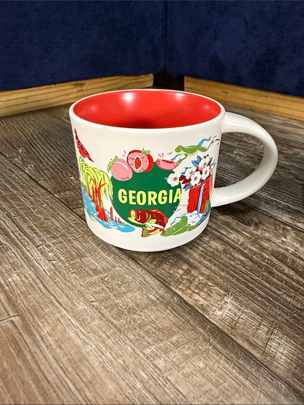 Starbucks Georgia State Decorative Ceramic Mug
